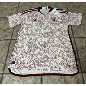 Adidas Mexico 2022 Authentic Heat Rdy Away Jersey Short Sleeve HD9313 Men XL